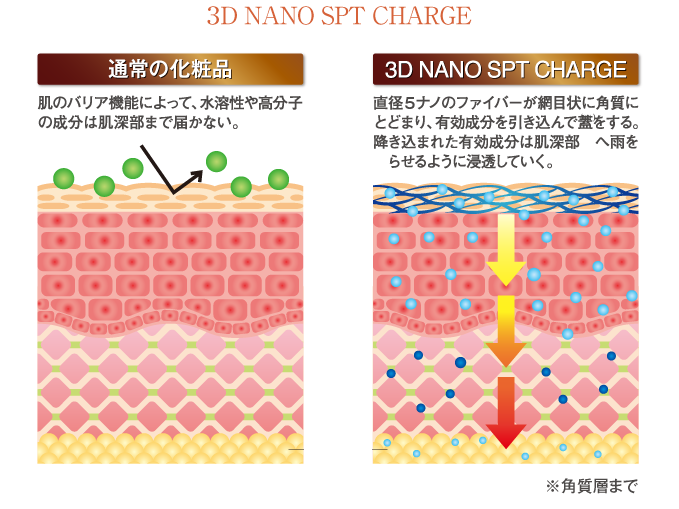 最先端テクノロジー ３D NANO SPT CHARGE